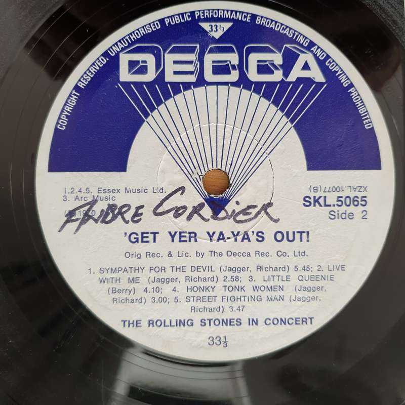 The Rolling Stones  Get Yer Ya-Ya's Out! - The Rolling Stones In Concert  - Vinyl LP Record - ...