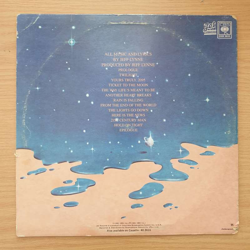 ELO - Time -  Vinyl LP Record - Very-Good+ Quality (VG+)