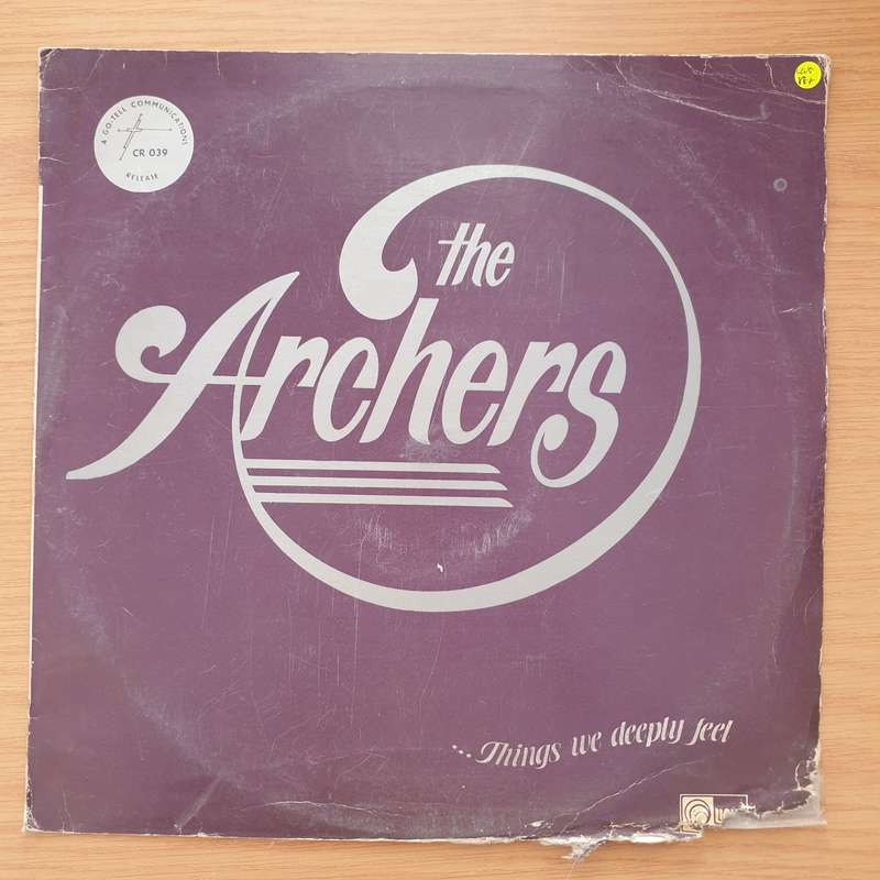 The Archers  Things We Deeply Feel -  Vinyl LP - Opened  - Very-Good+ Quality (VG+)