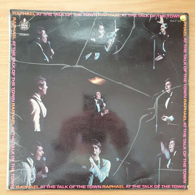 Raphael  Live At The Talk Of The Town   Vinyl LP Record - Very-Good+ Quality (VG+)