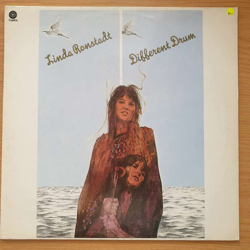 Linda Ronstadt  Different Drum - Vinyl LP Record - Very-Good+ Quality (VG+) (verygoodplus)