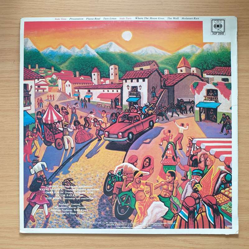 Weather Report  Procession - Vinyl LP Record - Very-Good+ Quality (VG+) (verygoodplus)