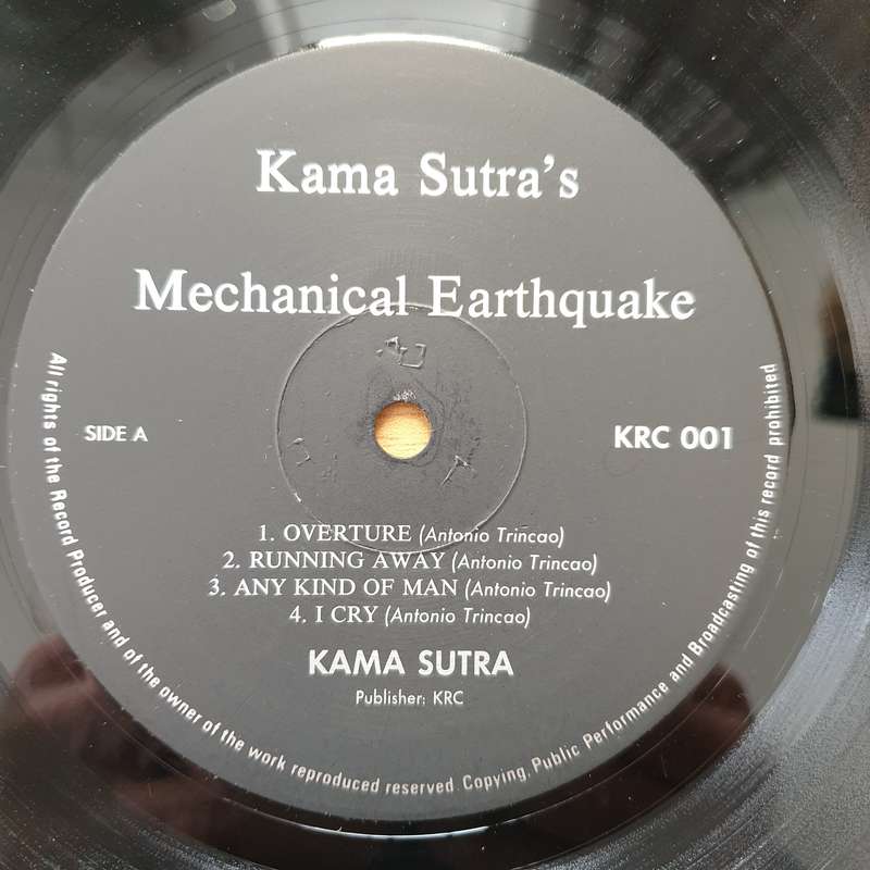 Kama Sutra  Mechanical Earthquake - Vinyl LP Record - Very-Good+ Quality (VG+) (verygoodplus)