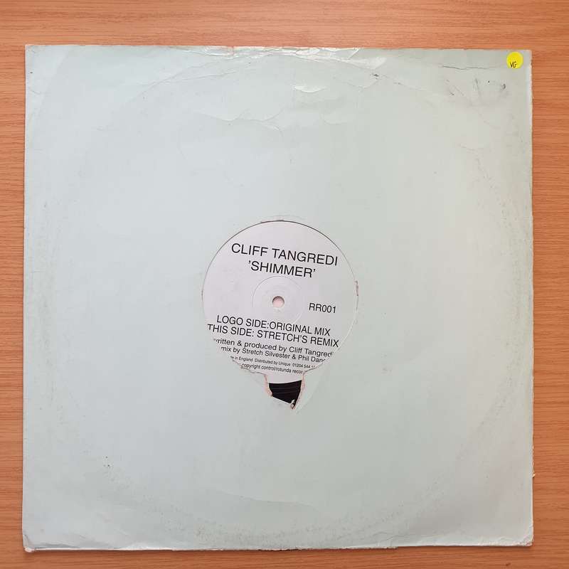 Cliff Tangredi  Shimmer -  Vinyl LP Record - Very-Good Quality (VG)  (verry)