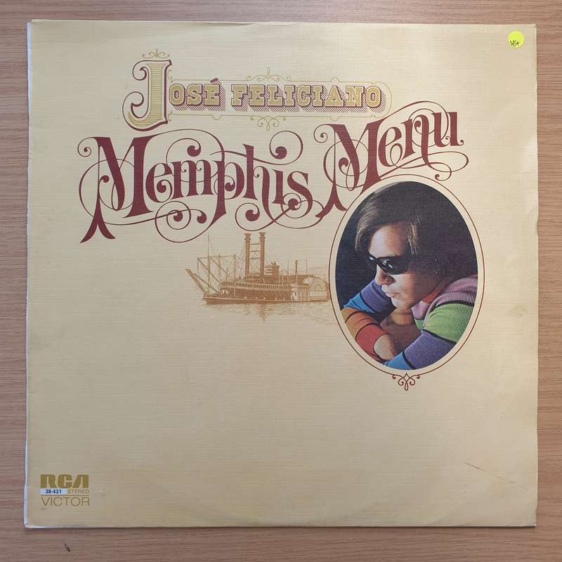 José Feliciano  Memphis Menu - Vinyl LP Record - Very-Good+ Quality (VG+) (verygoodplus)