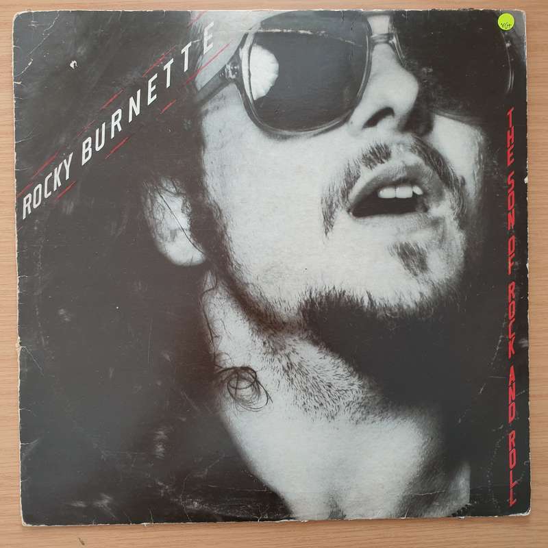 Rocky Burnette  The Son Of Rock And Roll  - Vinyl LP Record - Very-Good+ Quality (VG+) (ver...