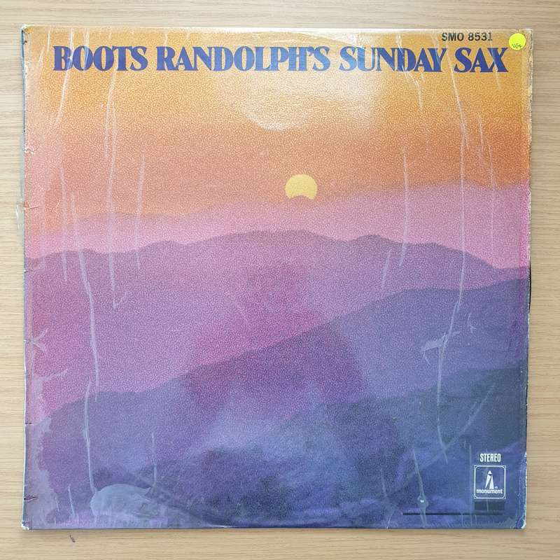 Boots Randolph  Sunday Sax  - Vinyl LP Record - Very-Good+ Quality (VG+) (verygoodplus)
