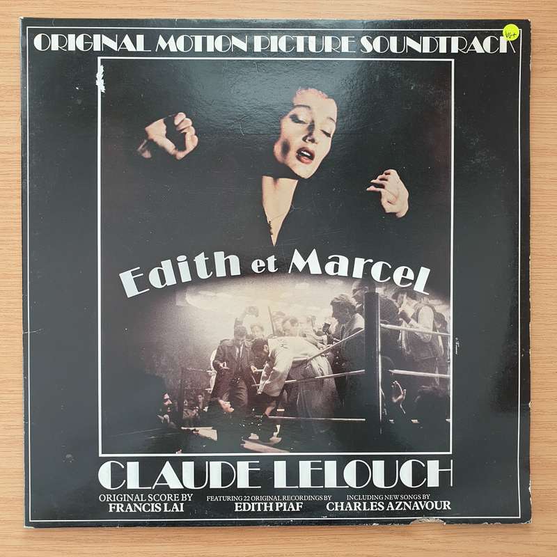 Edith Et Marcel  - Claude Lelouch / Francis Lai, Charles Aznavour  Double Vinyl LP Record - Ve...
