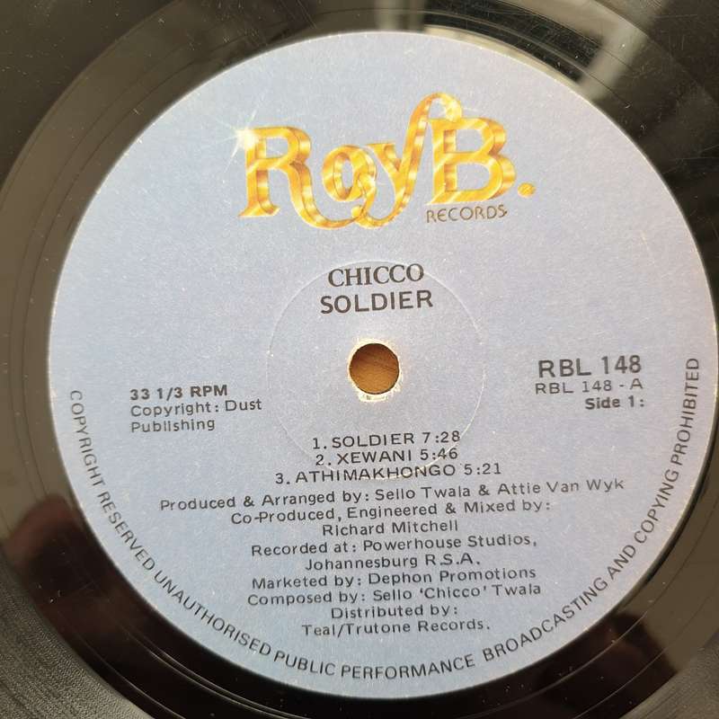 Chicco  Soldier - Vinyl LP Record  - Good Quality (G) (goood)