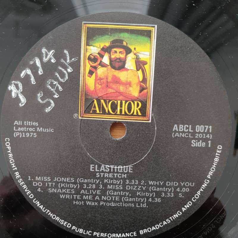 Stretch  Elastique - Vinyl LP Record - Very-Good+ Quality (VG+) (verygoodplus)