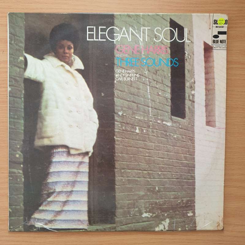 Gene Harris And His Three Sounds  Elegant Soul - Vinyl LP Record (VG+)