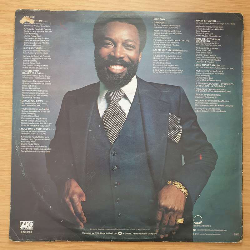 Wilson Pickett  A Funky Situation - Vinyl LP Record - Very-Good+ Quality (VG+) (verygoodplus)