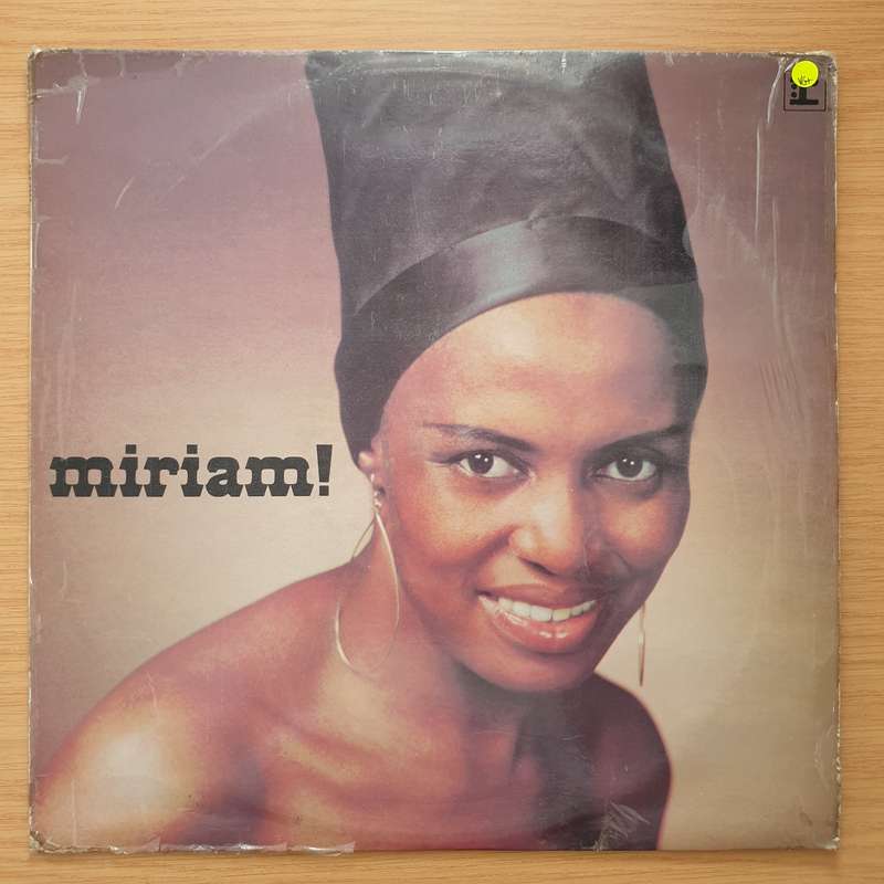 Miriam Makeba  Miriam! - Vinyl LP Record - Very-Good+ Quality (VG+) (verygoodplus)