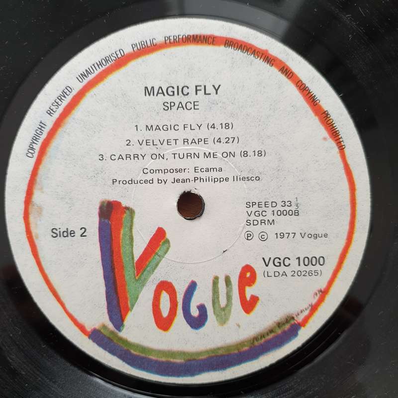 Space  Magic Fly -  Vinyl LP Record - Very-Good+ Quality (VG+)