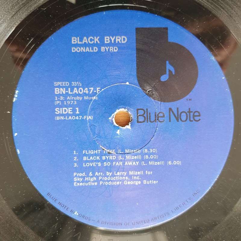 Donald Byrd  Black Byrd  - Vinyl LP Record - Very-Good- Quality (VG-) (minus)