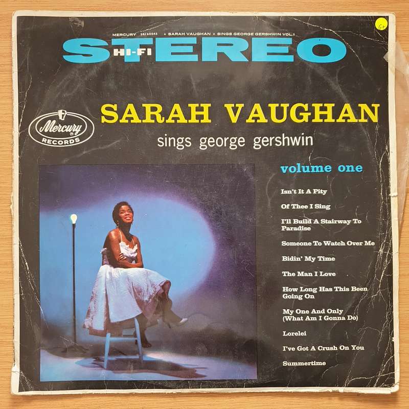 Sarah Vaughan  Sarah Vaughan Sings George Gershwin - Vinyl LP Record - Good+ Quality (G+) (gplus)