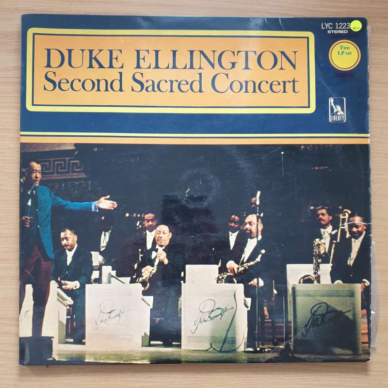 Duke Ellington  Second Sacred Concert  Vinyl LP Record - Very-Good+ Quality (VG+) (verygood...