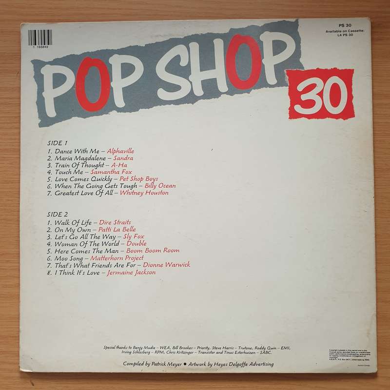 Pop Shop Vol 30 -  Vinyl LP Record  (VG)