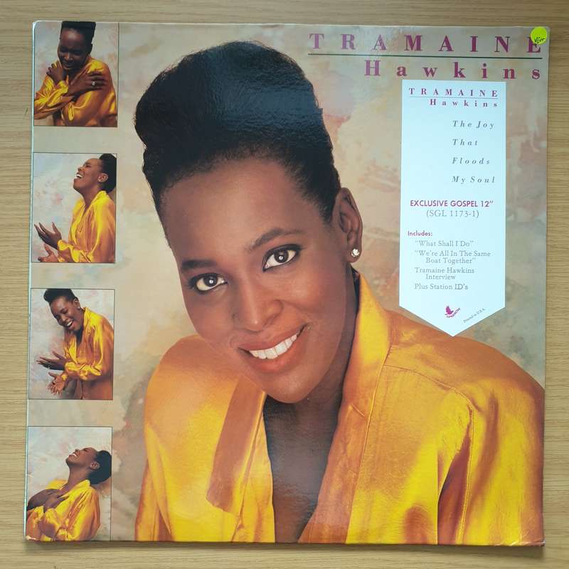 Tramaine Hawkins  Exclusive Gospel 12"  Vinyl LP Record - Very-Good+ Quality (VG+) (verygoo...