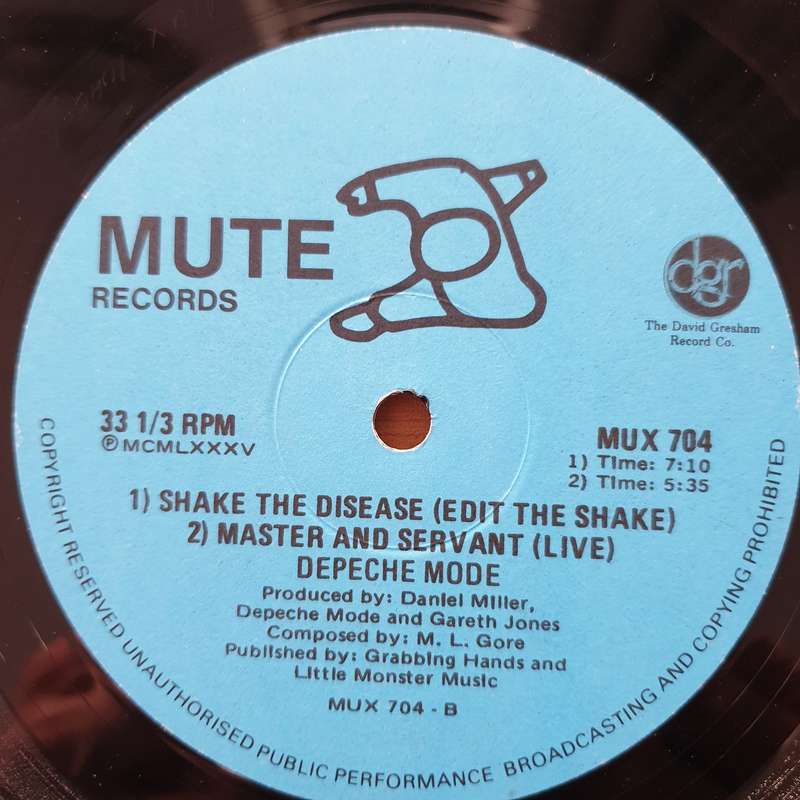 Depeche Mode  Shake The Disease  - Vinyl LP Record - Very-Good- Quality (VG-) (minus)