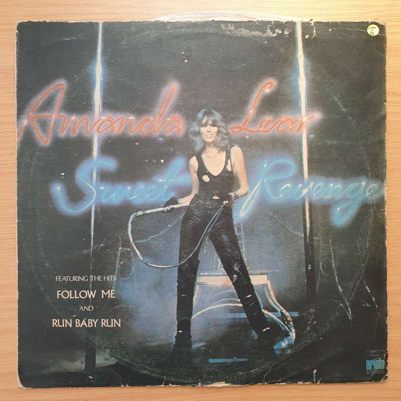 Amanda Lear  Sweet Revenge (Rhodesia/Zimbabwe) -  Vinyl LP Record - Very-Good Quality (VG)  (v...