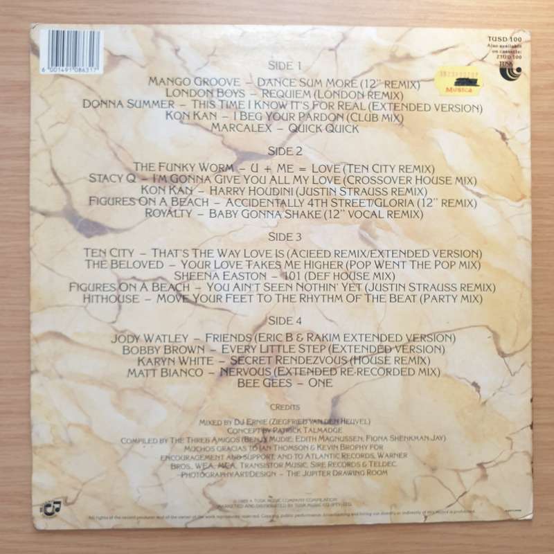 Dynamix Remixes  - Double Vinyl LP Record - Very-Good Quality (VG)  (verry)