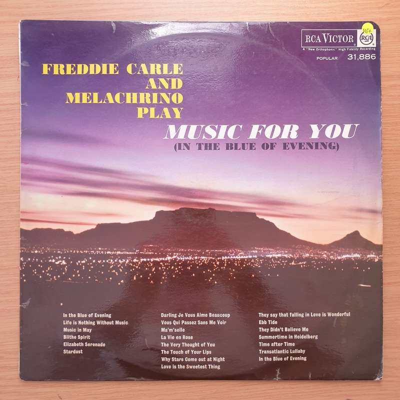 Freddie Carle  Music for You - In The Blue Of Evening - Vinyl LP Record - Very-Good+ Quality (...