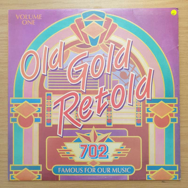 702 - Old Gold Retold with Frank Sanders  Vinyl LP Record - Very-Good Quality (VG)  (verry)