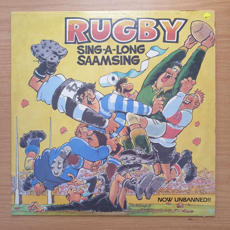 Rugby Sing-a-long - Saamsing - South Africa - Vinyl LP Record - Very-Good+ Quality (VG+) (verygoo...