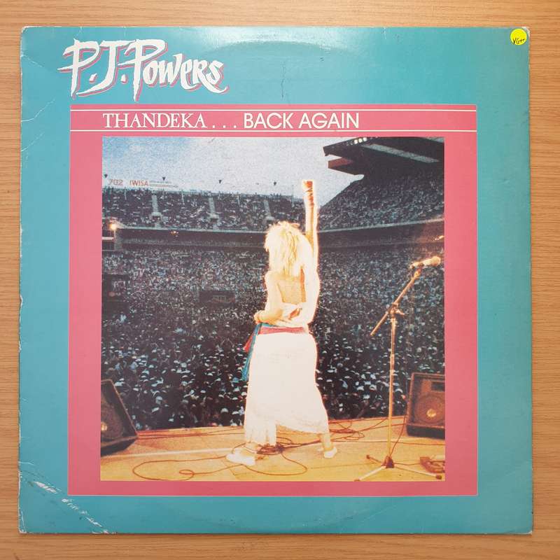 P.J. Powers  Thandeka... Back Again - Vinyl LP Record - Very-Good+ Quality (VG+) (verygoodp...