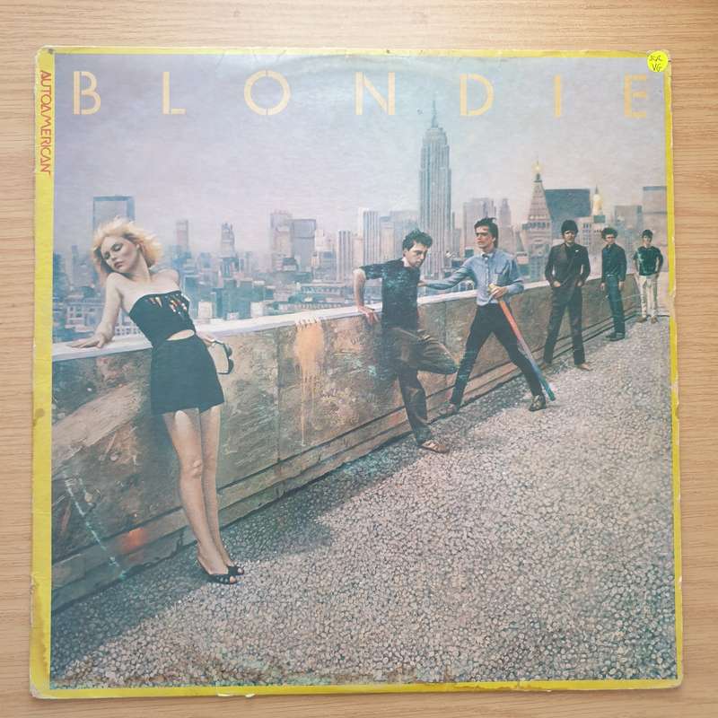 Blondie  AutoAmerican  Vinyl LP Record - Very-Good Quality (VG)  (verry)