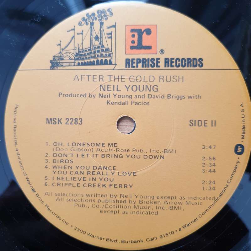 Neil Young  After The Gold Rush (US Pressing) - Vinyl LP Record - Very-Good+ Quality (VG+) (ve...