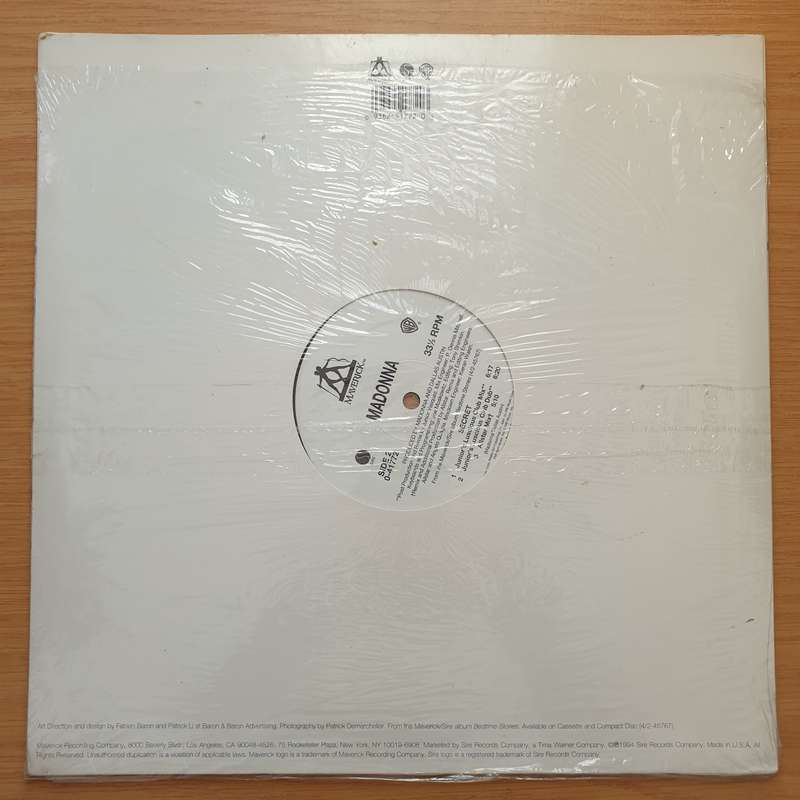Madonna  Secret (US Pressing) - Vinyl LP Record - Very-Good+ Quality (VG+) (verygoodplus)