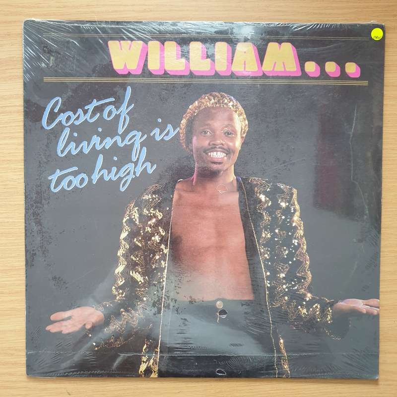 William & The Young Five  Cost Of Living Is Too High -  Vinyl LP Record - Sealed