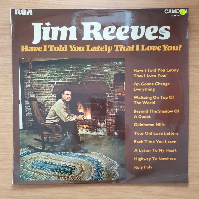 Jim Reeves  Have I Told You Lately That I Love You? - Vinyl LP Record - Very-Good+ Quality (VG...