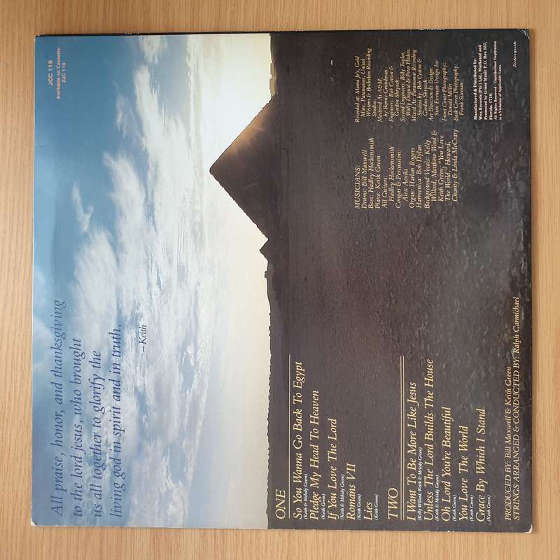 Keith Green  So You Wanna Go Back To Egypt - Vinyl LP Record - Very-Good+ Quality (VG+) (veryg...