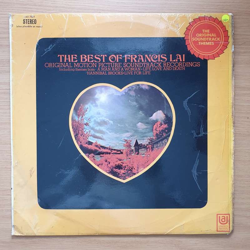 Francis Lai - The Best of Francis Lai - Vinyl LP Record - Very-Good+ Quality (VG+) (verygoodplus)