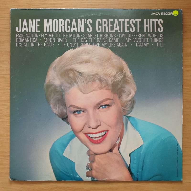 Jane Morgan  Jane Morgan's Greatest Hits - Vinyl LP Record - Very-Good+ Quality (VG+) (verygoo...