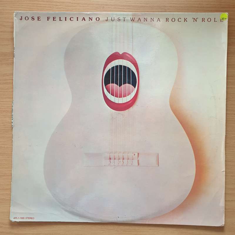 Jose Feliciano  Just Wanna Rock 'N' Roll - Vinyl LP Record - Very-Good+ Quality (VG+) (verygoo...