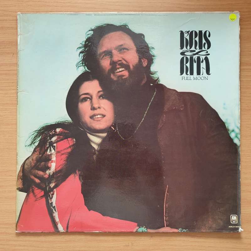 Kris & Rita  Full Moon - Vinyl LP Record - Very-Good+ Quality (VG+) (verygoodplus)