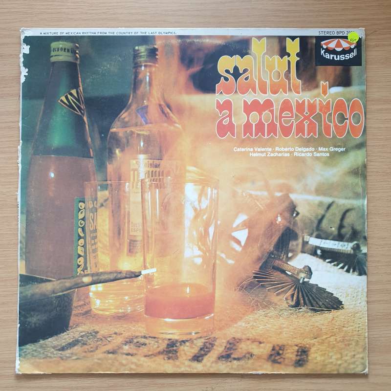 Salut A Mexico - Vinyl LP Record - Very-Good+ Quality (VG+) (verygoodplus)