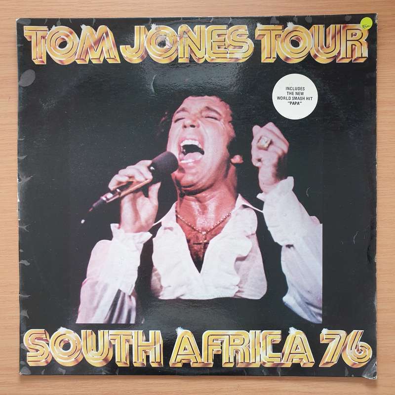 Tom Jones  Tom Jones Tour South Africa 76 - Vinyl LP Record - Very-Good+ Quality (VG+) (ver...