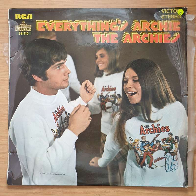 The Archies  Everything's Archie - Vinyl LP Record - Very-Good Quality (VG)  (verry)