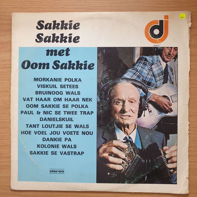 Oom Sakkie - Sakkie Sakkie met Oom Sakkie - Vinyl LP Record - Very-Good+ Quality (VG+) (verygoodp...