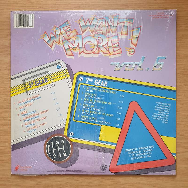 We Want More - Vol 6  - Vinyl LP Record  - Very-Good+ Quality (VG+)
