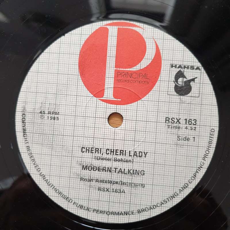 Modern Talking  Cheri, Cheri Lady (Special Dance Version) - Vinyl LP Record - Very-Good Qua...