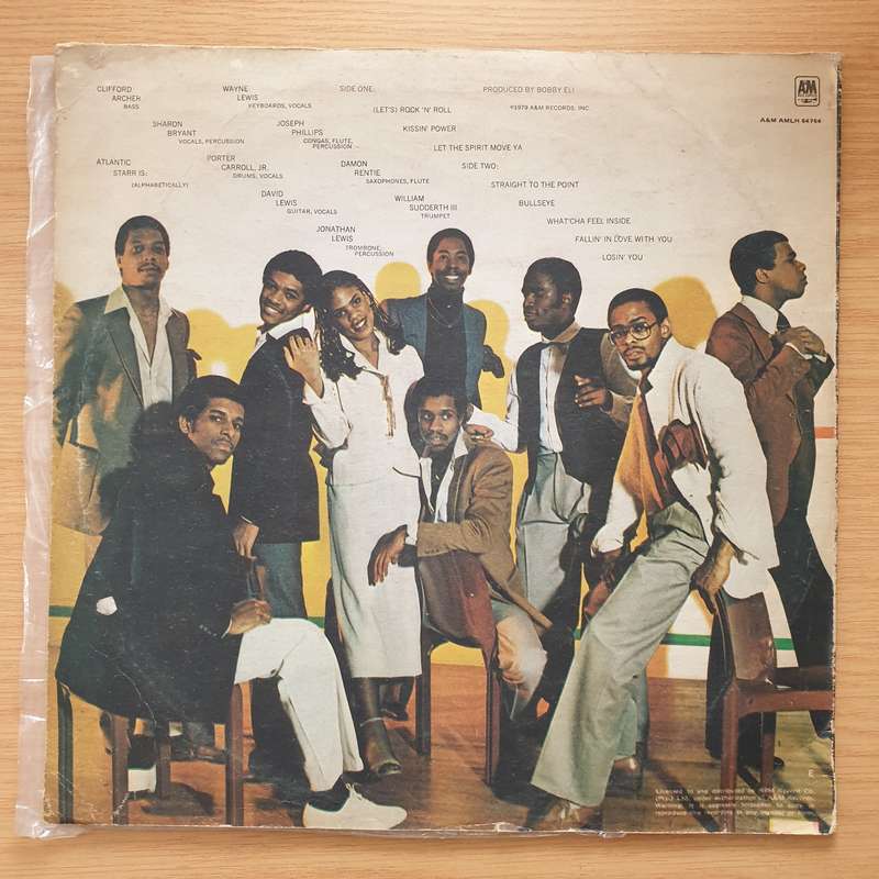 Atlantic Starr  Straight To The Point (Rhodesia/Zimbabwe) -  Vinyl LP Record - Very-Good Quali...