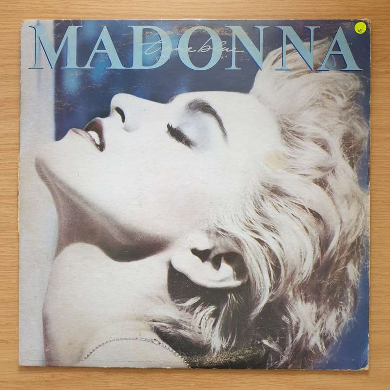 Madonna  True Blue - Vinyl LP Record - Very-Good- Quality (VG-) (verygoodminus)