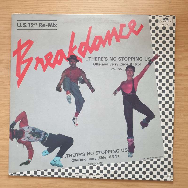 Breakdance - There's No Stopping Us (Club Mix) - 12" US Re-Mix -  Vinyl LP Record - Very-Good Qua...