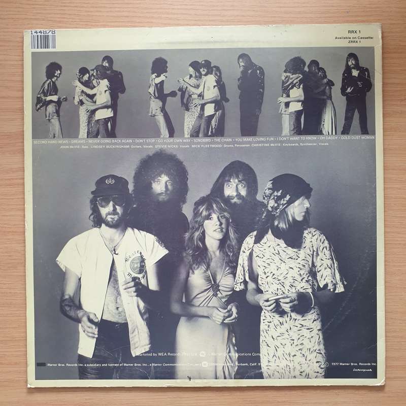 Fleetwood Mac  Rumours (rrx) - Vinyl LP Record - Very-Good+ Quality (VG+) (verygoodplus)